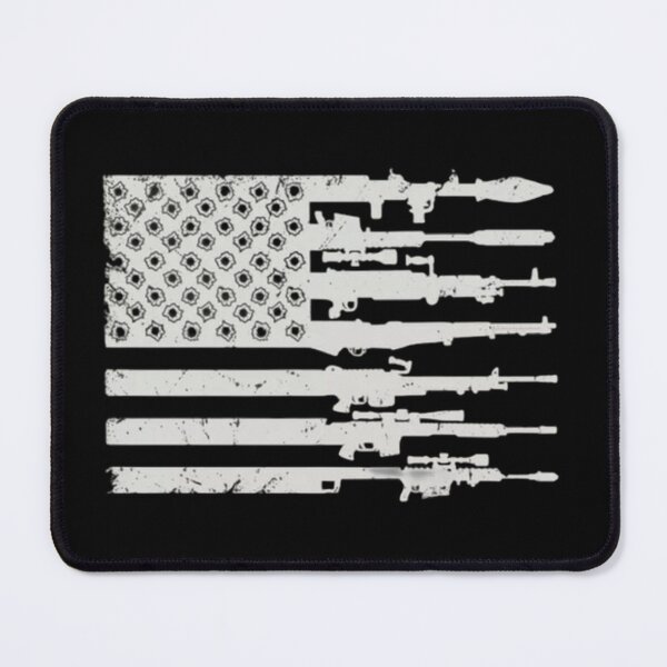 Item preview, US Gun Flag designed and sold by RENAGADE4LYF.