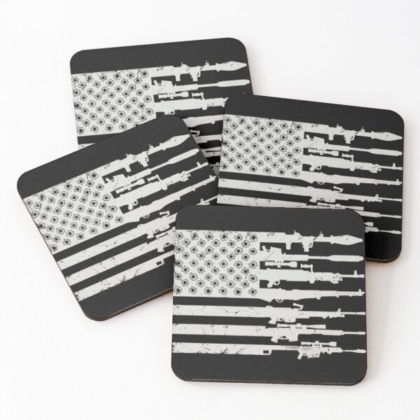Item preview, US Gun Flag designed and sold by RENAGADE4LYF.