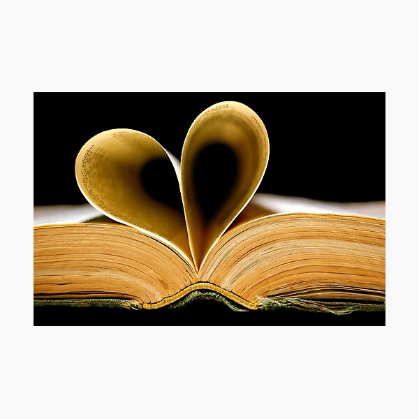 I Love to Read Photographic Print