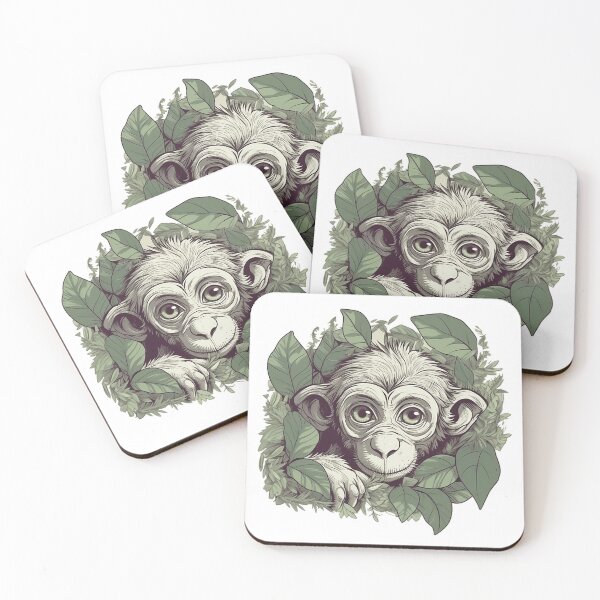Item preview, Whimsical Monkey: Curiosity Awakens designed and sold by Designs-By-Geli.