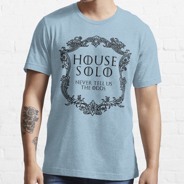 House Solo (black text) Essential T-Shirt