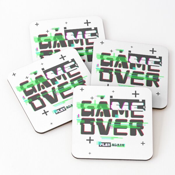 Item preview, game over designed and sold by BellourouShop.