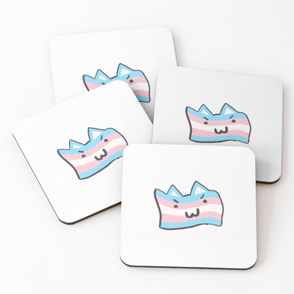 Item preview, trans flag but a kitty!!! designed and sold by TheFreshness.