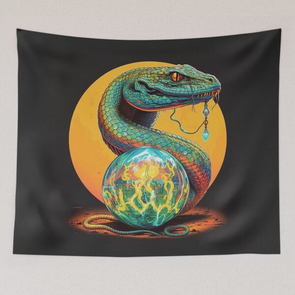 Item preview, Psychic Snake 3 designed and sold by AstroRisq.