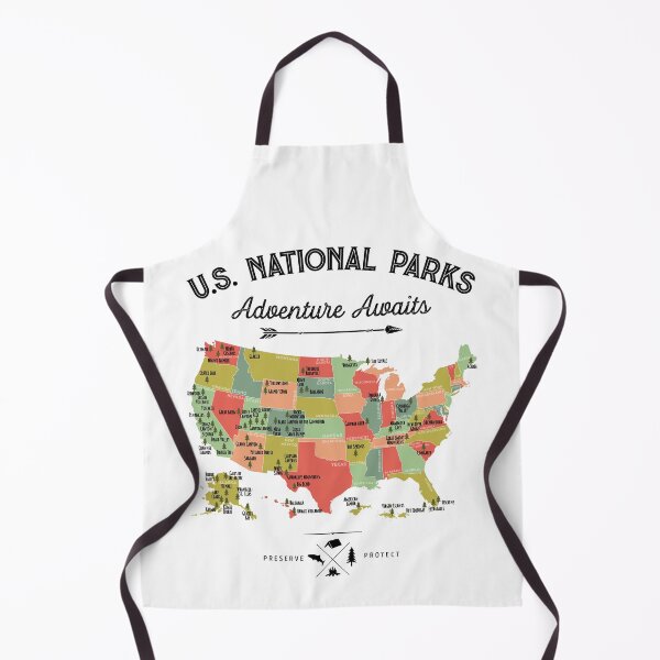 Item preview, National Park Map Vintage T Shirt - All 63 National Parks Gifts T-shirt Men Women Kids designed and sold by LiqueGifts.