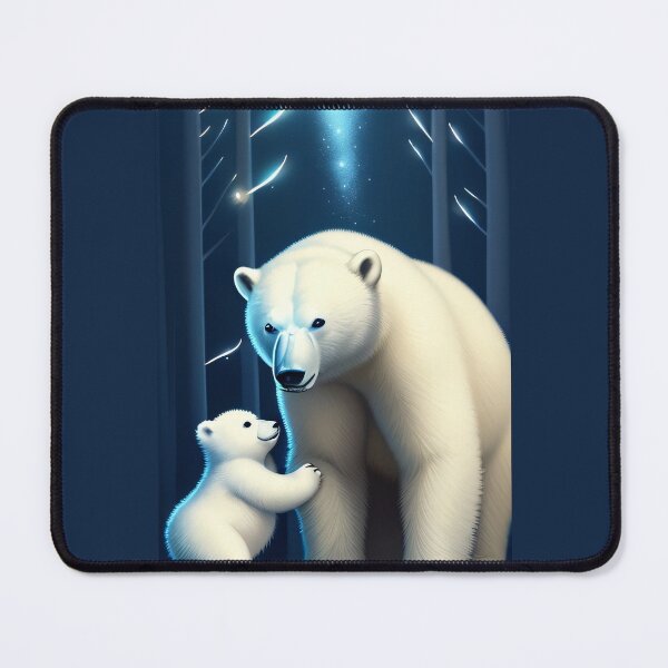 Item preview, Polar Bears 1 designed and sold by CrushyAIDesigns.