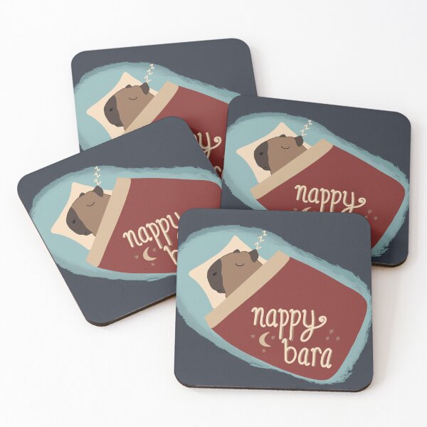 Item preview, Napping Capybara (Nappy-bara) designed and sold by avekins17.