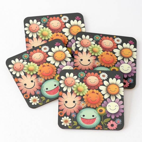 Item preview, Flor feliz simple de Brandon Cable designed and sold by BrandonArtWorld.