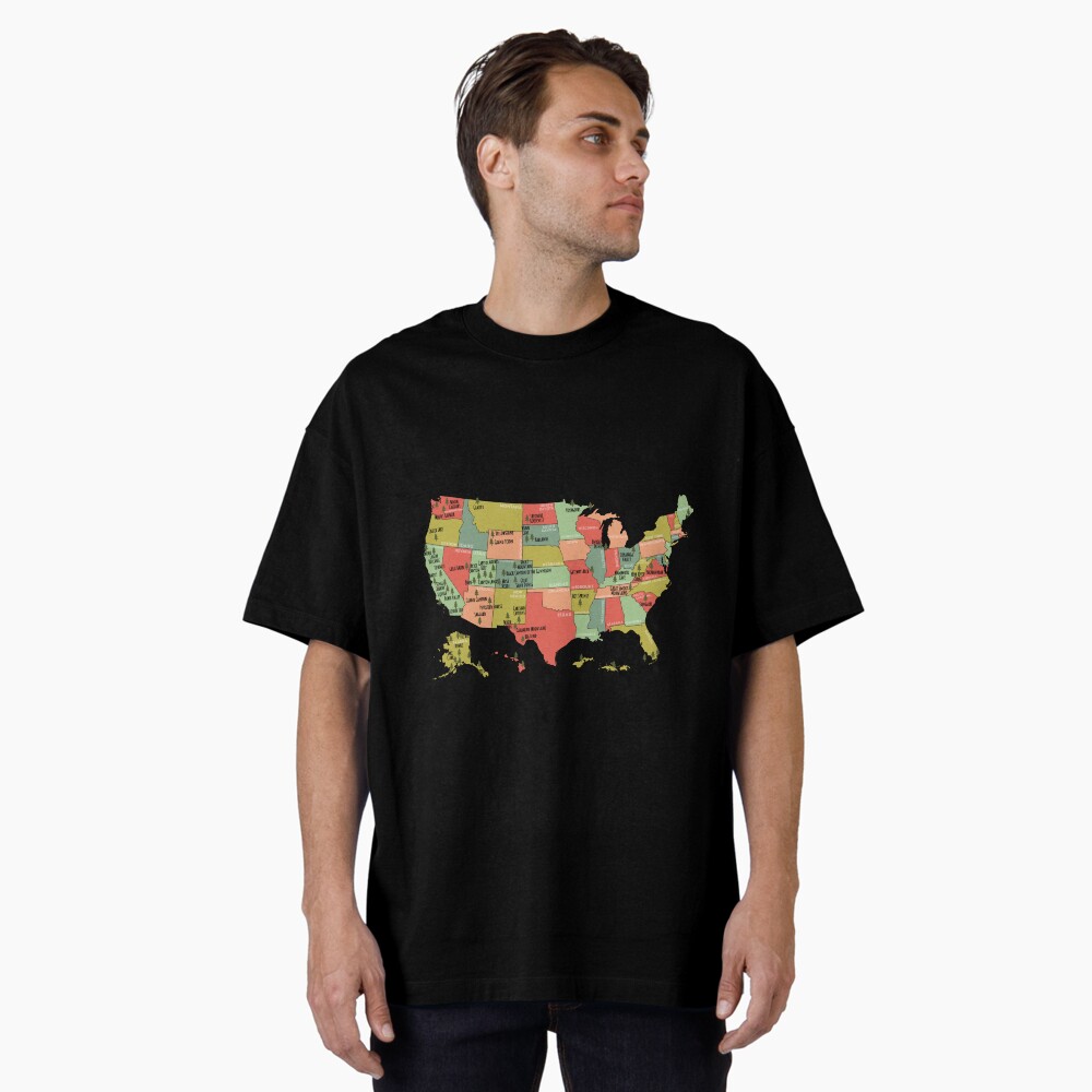 Vista previa del artículo con la obra «Camiseta holgada», diseñado y vendido por LiqueGifts.