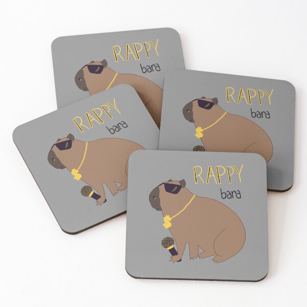 Item preview, Rapping Capybara (Rappy-bara) designed and sold by avekins17.