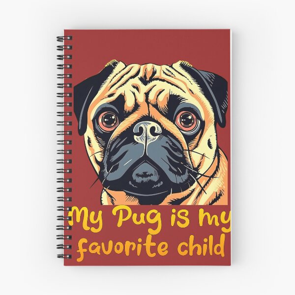 Item preview, My Pug Is My Favorite Child Pop Art Design designed and sold by OOSDesigns.
