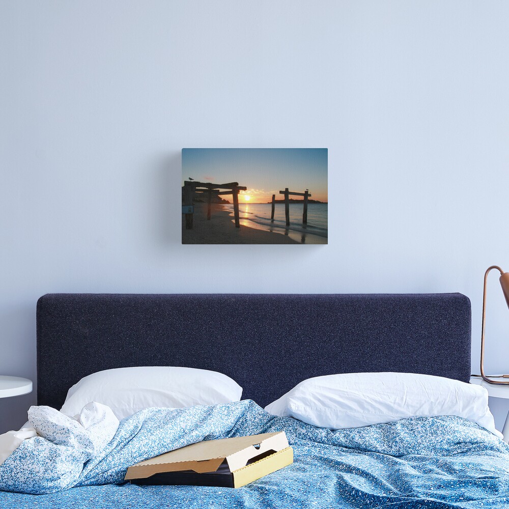 Hamelin Bay Sunset Canvas Print
