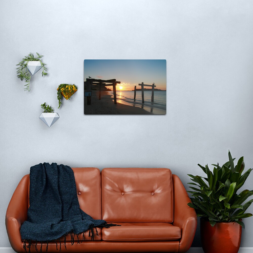 Hamelin Bay Sunset Metal Print