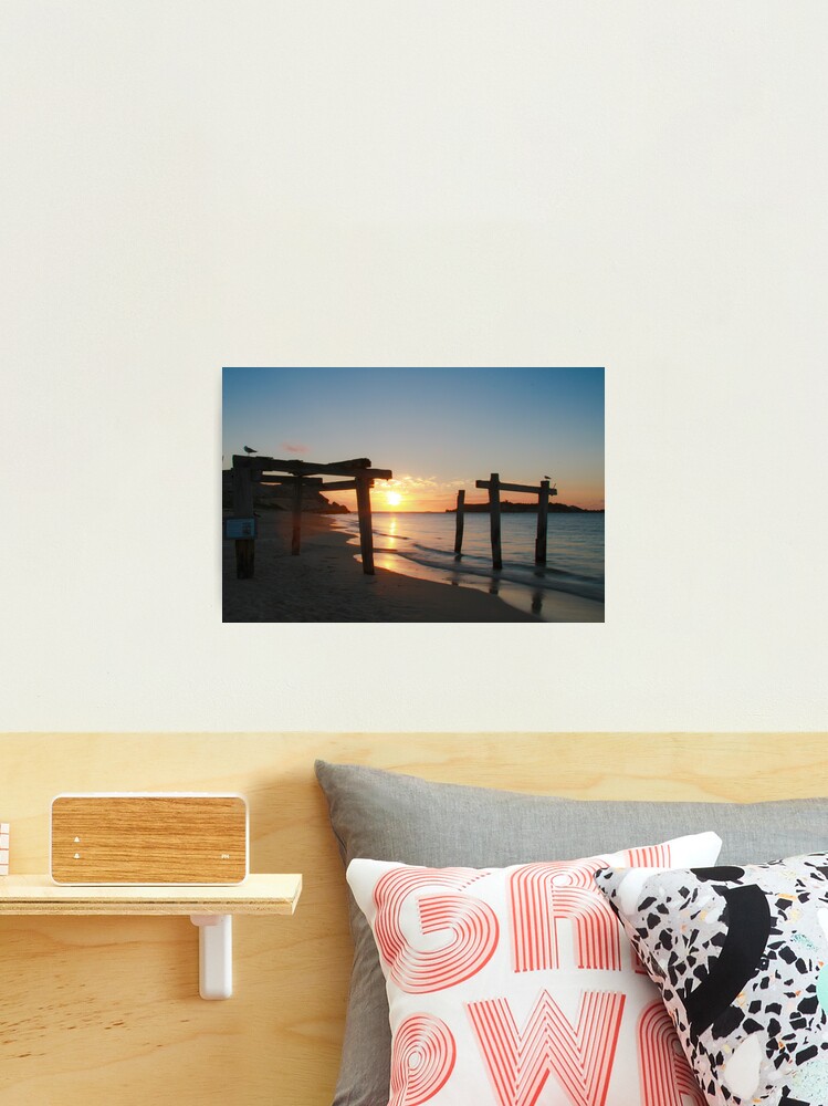 Thumbnail 2 of 3, Photographic Print, Hamelin Bay Sunset designed and sold by mistered.