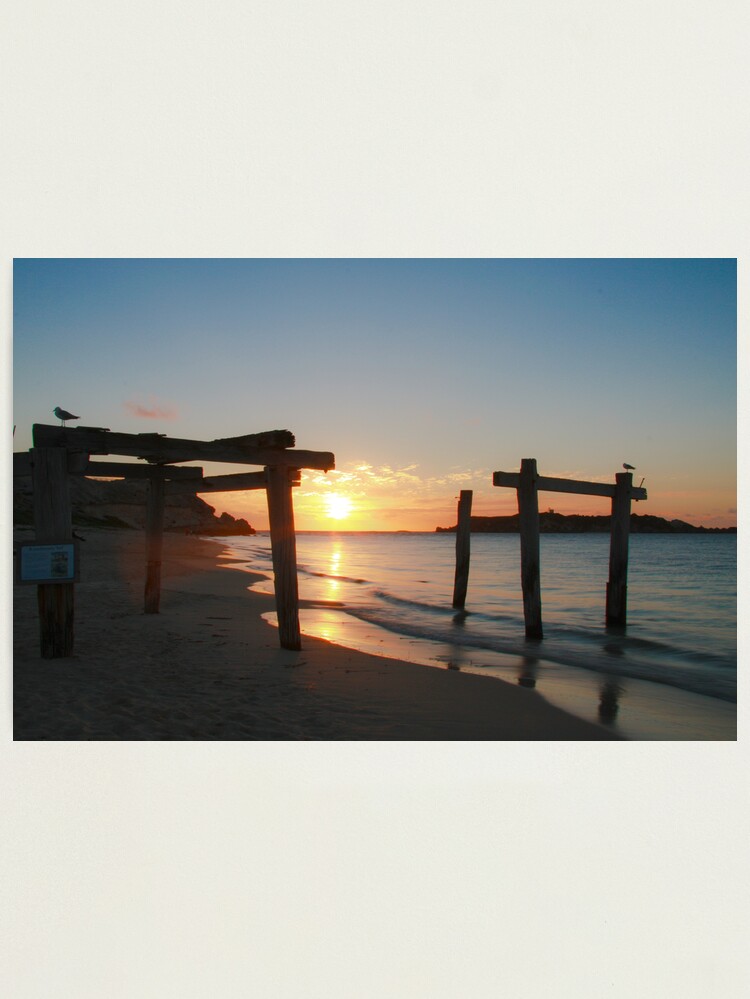 Alternate view of Hamelin Bay Sunset Photographic Print