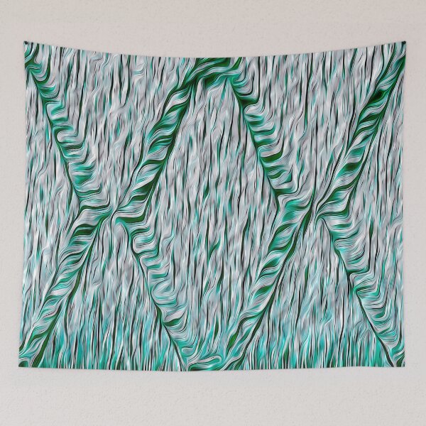 Item preview, Green Botanical Rhombi designed and sold by fatenanwar.
