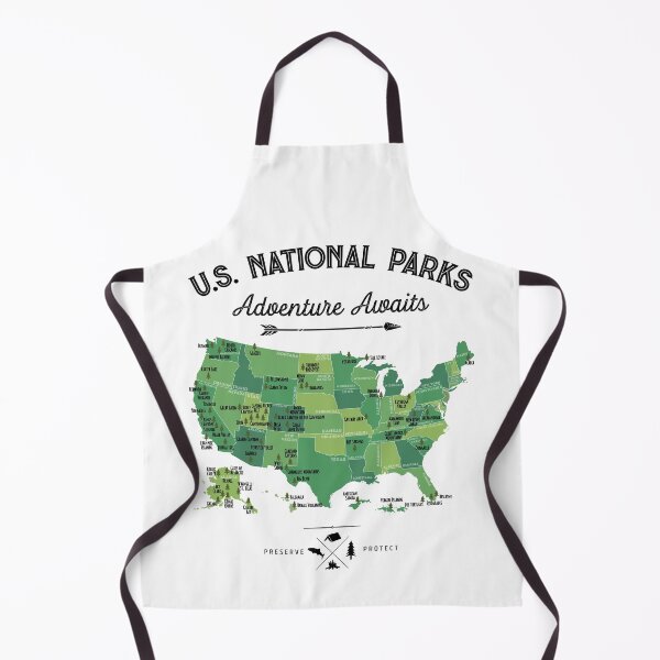 Item preview, National Park Map Vintage T Shirt - All 63 National Parks Gifts T-shirt Men Women Kids designed and sold by LiqueGifts.