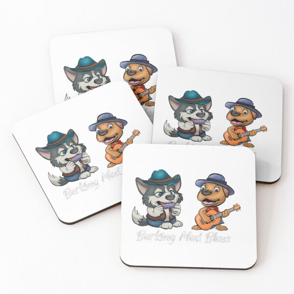 Item preview, The Barking Mad Blues Duo designed and sold by Top Dog Tees.