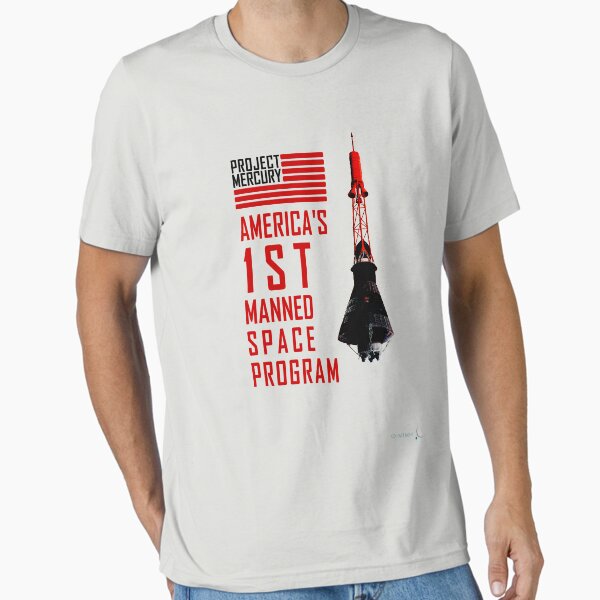 Project Mercury: America's 1st Manned Space Program Essential T-Shirt
