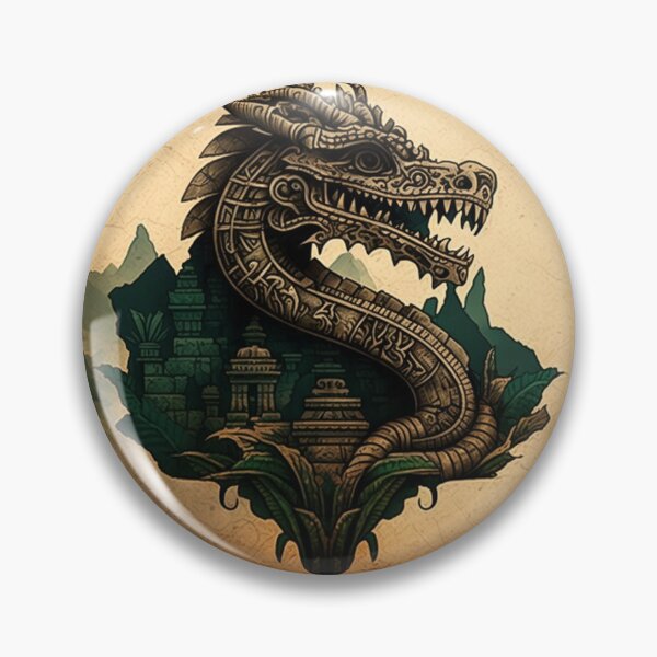 Artikelvorschau, Quetzalcoatl Aztec 4 entworfen und verkauft von AstroRisq.