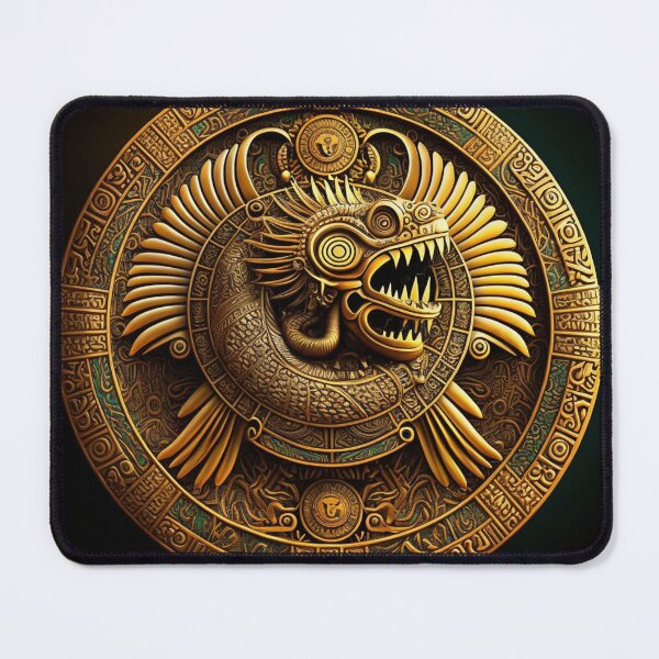 Item preview, Quetzalcoatl Gold Coin designed and sold by AstroRisq.