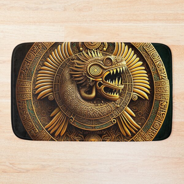 Aperçu de l'œuvre Quetzalcoatl Gold Coin créée et vendue par AstroRisq.