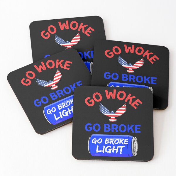 Item preview, Go Woke Go Broke Beer designed and sold by WoodburyLake.