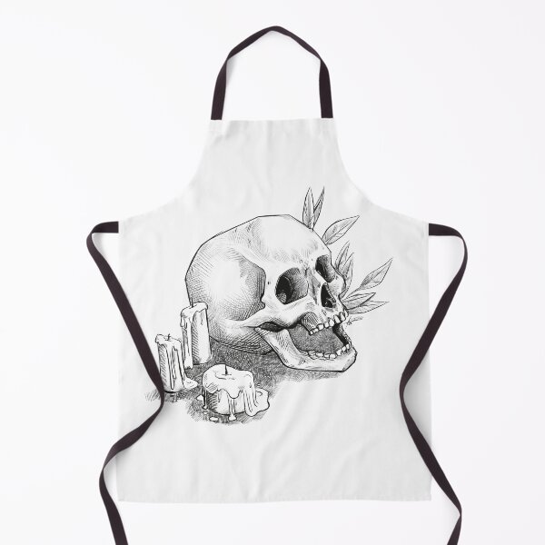 Item preview, Witchy Skull Black and White designed and sold by I-Am-Daley.