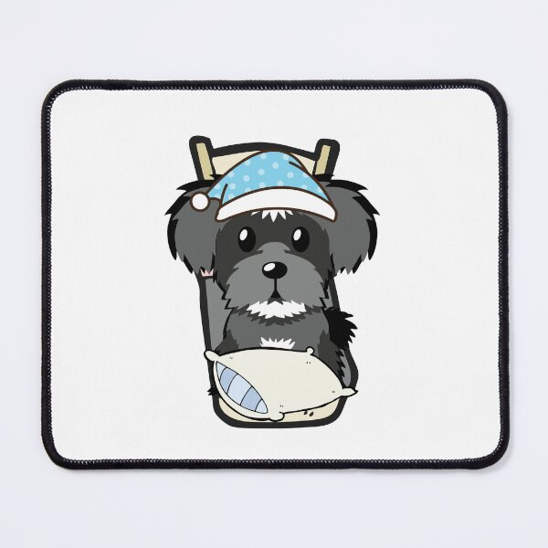 Item preview, Funny schnauzer is going to bed designed and sold by Pet Station.