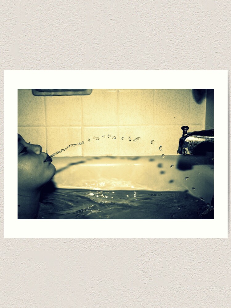 Alternate view of Bathtime Fun Art Print