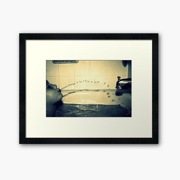 Bathtime Fun Framed Art Print