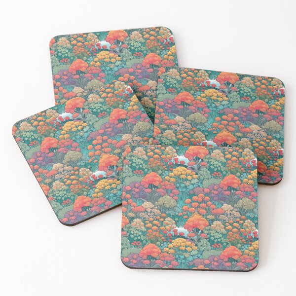 Item preview, Rainbow Flowers designed and sold by TheNoveauNeedle.