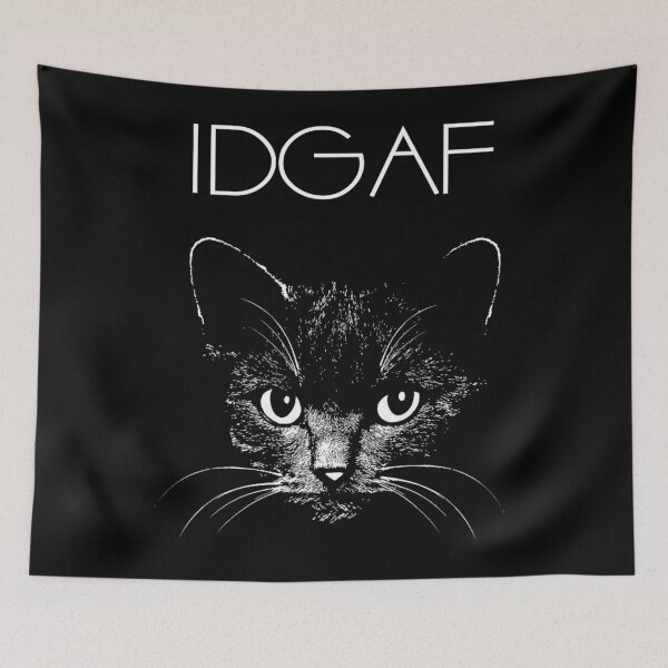 Item preview, IDGAF designed and sold by BobbyG305.