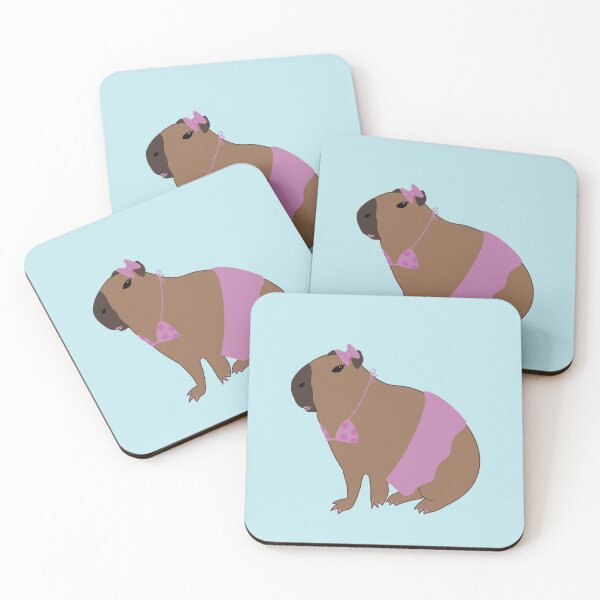 Item preview, Polka Dot Bikini Capybara  designed and sold by avekins17.