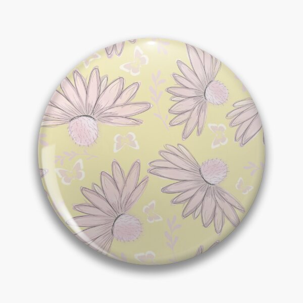 Item preview, Dogwood Butterfly Pink Yellow designed and sold by overthemoontn.