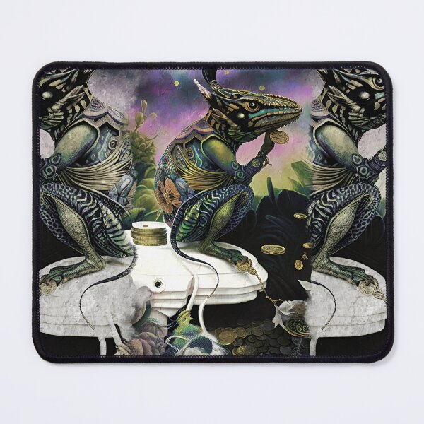 Item preview, The Hodler waiting for the rising tide. Someday it will happen! designed and sold by GinetteArt.