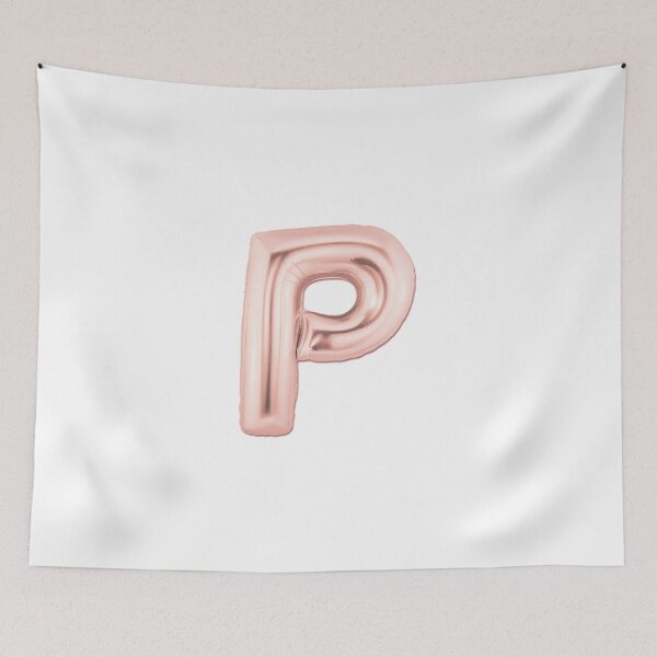 Item preview, Rose Gold P Balloon designed and sold by greekgoddess.