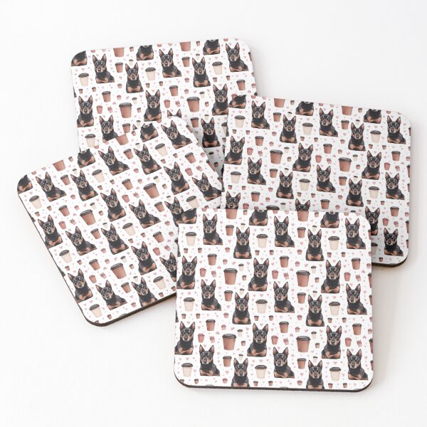 Item preview, Perky Paws Australian Kelpie and Java Joy: A Mother's Day Gift  designed and sold by ClawedCreations.