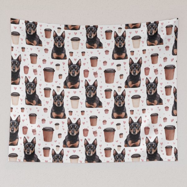 Item preview, Perky Paws Australian Kelpie and Java Joy: A Mother's Day Gift  designed and sold by ClawedCreations.
