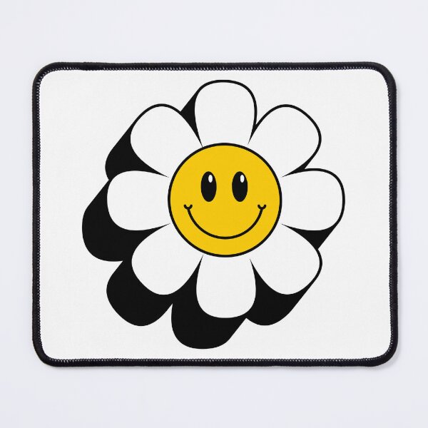 Item preview, Smile Daisy - retro flower designed and sold by darianedesigns.