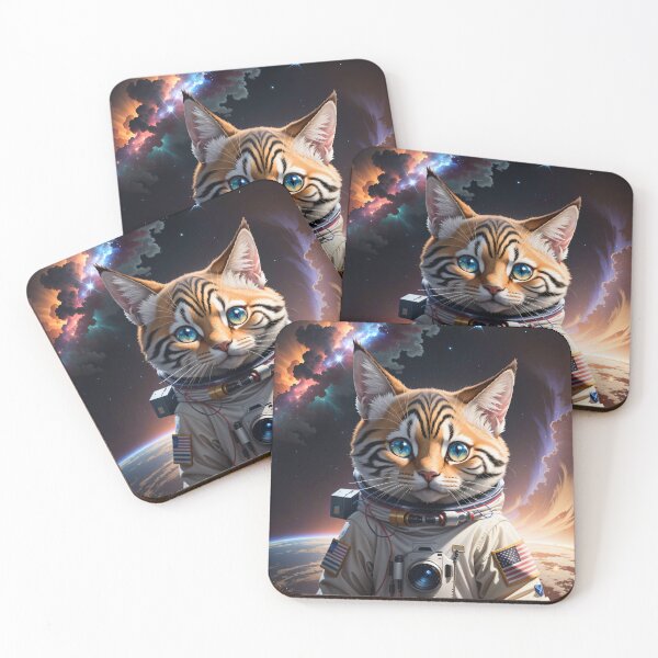 Item preview, Space Cat: A Cosmic Feline Adventure designed and sold by Digital-Hijinx.