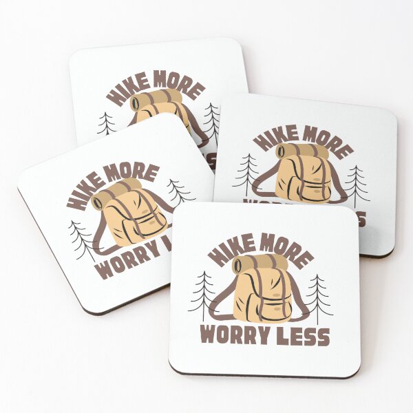 Item preview, Hike More Worry Less designed and sold by Harvey Bell.
