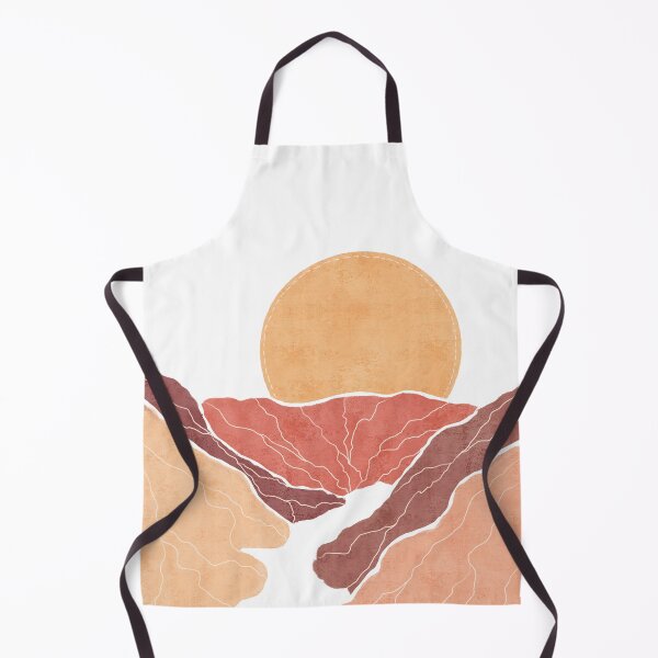 Item preview, Call Of The Mountains - Minimal Modern - Terracotta Brown - Contemporary Abstract - Landscape designed and sold by Studio Grafiikka.