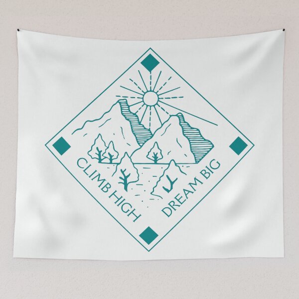 Item preview, Climb High, Dream Big designed and sold by Harvey Bell.
