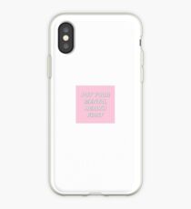mental health iPhone Case