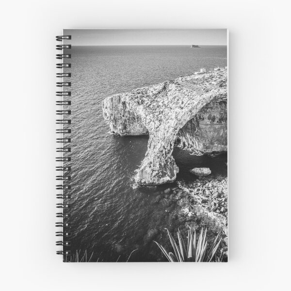 Item preview, Malta – Blue Grotto BW designed and sold by lesslinear.
