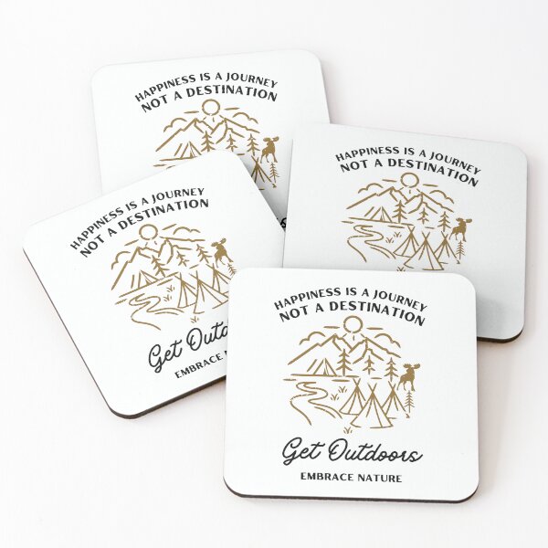 Item preview, Happiness Is A Journey, Not A Destination designed and sold by Harvey Bell.