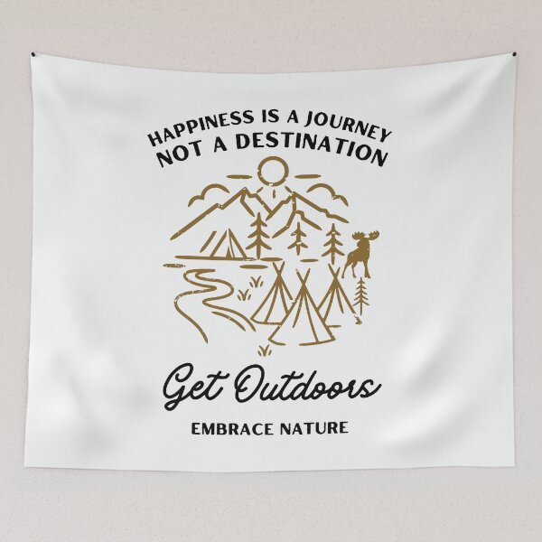 Item preview, Happiness Is A Journey, Not A Destination designed and sold by Harvey Bell.