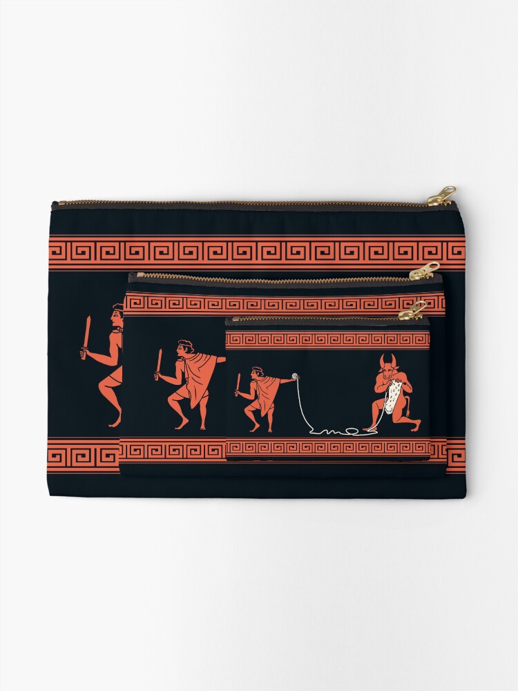 Thumbnail 2 of 4, Zipper Pouch, Crafty Minotaur designed and sold by jk-bees.