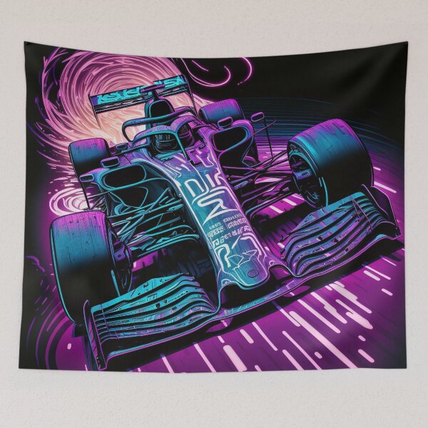 Item preview, Race Car Neon designed and sold by AstroRisq.